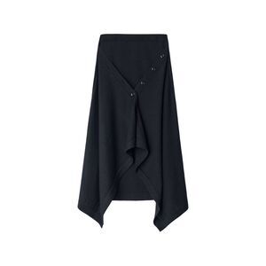 Lemaire Women Wool Blend Midi Skirt